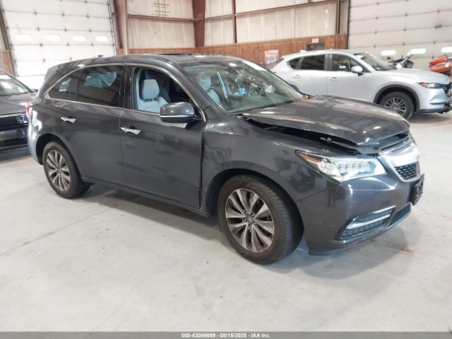 2015 ACURA MDX 5FRYD4H41FB024712 Photo 0