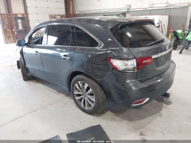 2015 ACURA MDX 5FRYD4H41FB024712 Photo 2