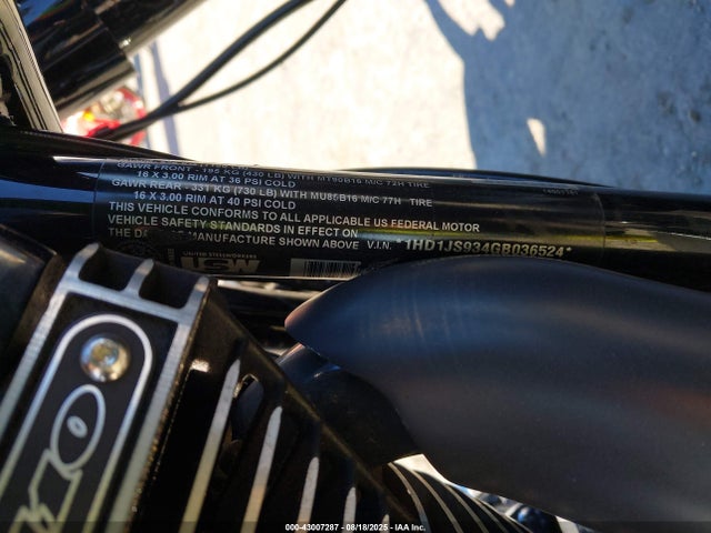 1HD1JS934GB036524 Harley-Davidson Softail Slim