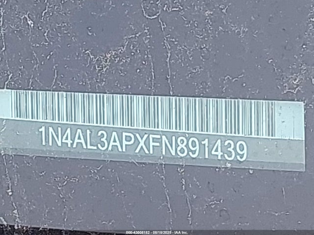 Nissan Altima 2015 1N4AL3APXFN891439 Image 9