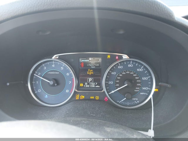 JF2GPADC9G8261340 Subaru naturally aspirated