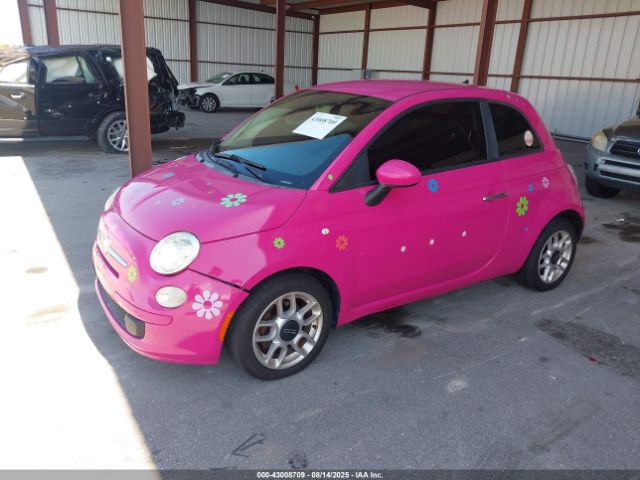 2012 FIAT 500 3C3CFFAR1CT125208 Photo 1