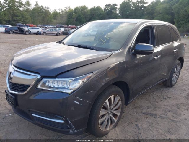 2014 ACURA MDX 5FRYD4H46EB042668 Photo 1
