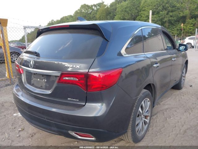 2014 ACURA MDX 5FRYD4H46EB042668 Photo 3