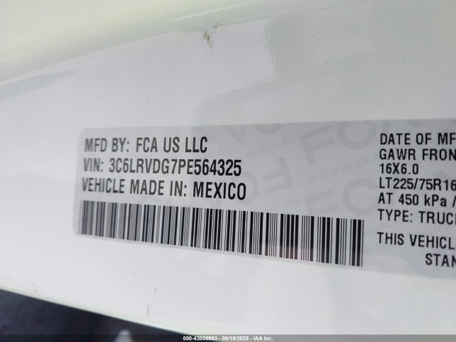 RAM 2023 2023 3C6LRVDG7PE564325 Image 9