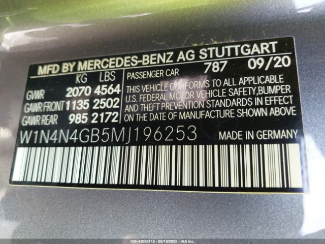 2021 MERCEDES-BENZ GLA 250 W1N4N4GB5MJ196253 Photo 8