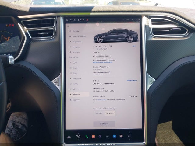 5YJSA1E2XHF198900 Tesla MODEL S