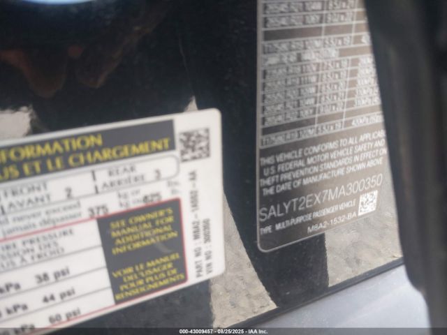 2021 LAND ROVER RANGE ROVER VELAR SALYT2EX7MA300350 Photo 8