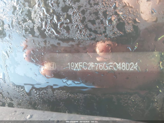 Honda k20c2 2016 19XFC2F76GE048024 Image 9