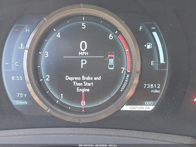 Lexus 8ar-fts 2019 JTHBA1D28K5098044 Image 7