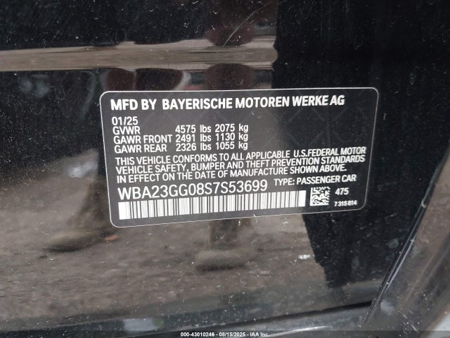 WBA23GG08S7S53699 BMW 228I