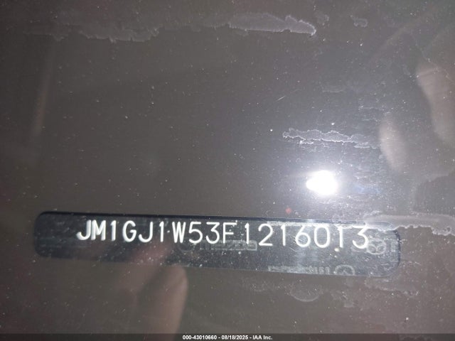 JM1GJ1W53F1216013 Mazda MAZDA6