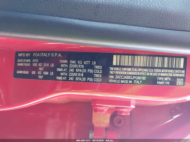 ZACCJABB3JPG86190 Jeep Renegade