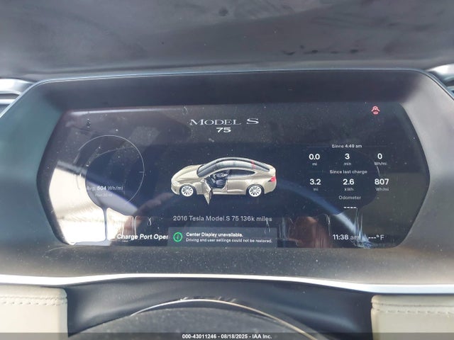 2016 TESLA MODEL S 5YJSA1E11GF159540 Photo 6