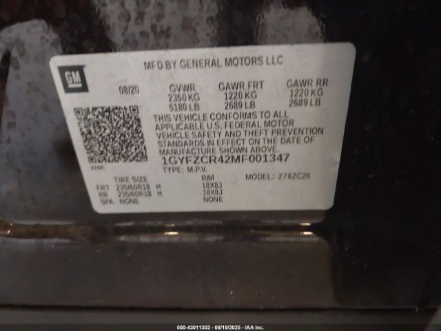 2021 CADILLAC XT4 1GYFZCR42MF001347 Photo 8