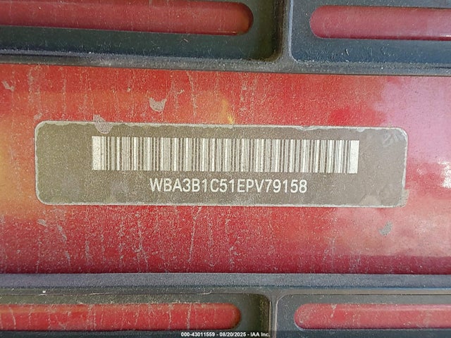 WBA3B1C51EPV79158 BMW 320i