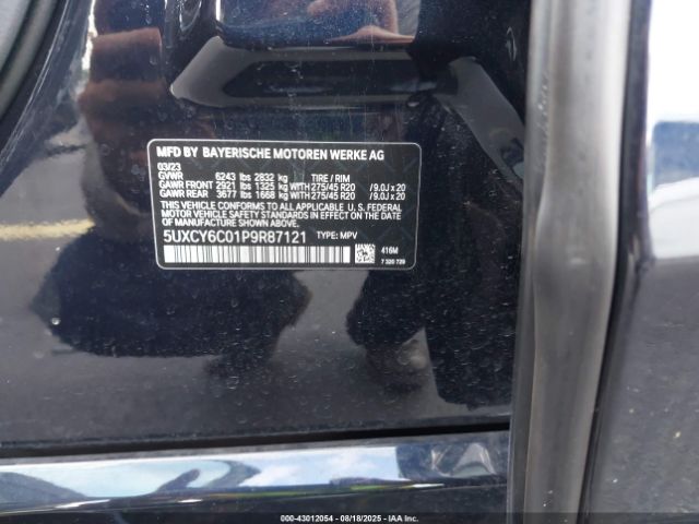 2023 BMW X6 5UXCY6C01P9R87121 Photo 8