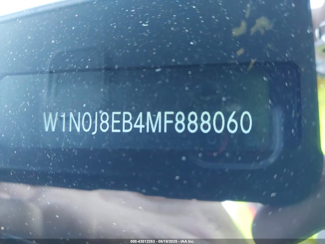 W1N0J8EB4MF888060 Mercedes-Benz m264