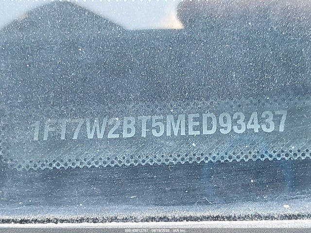 Ford 2021 2021 1FT7W2BT5MED93437 Image 9