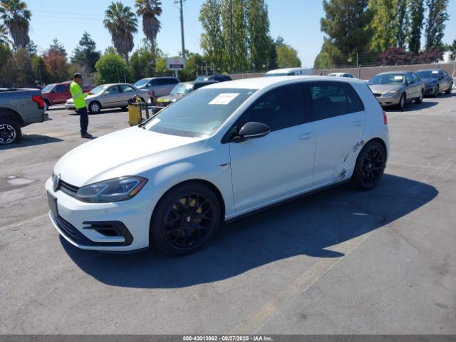 2018 VOLKSWAGEN GOLF R WVWVF7AU5JW174854 Photo 1