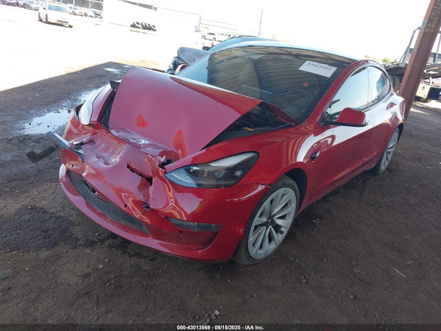 2022 TESLA MODEL 3 5YJ3E1EB4NF174905 Photo 1