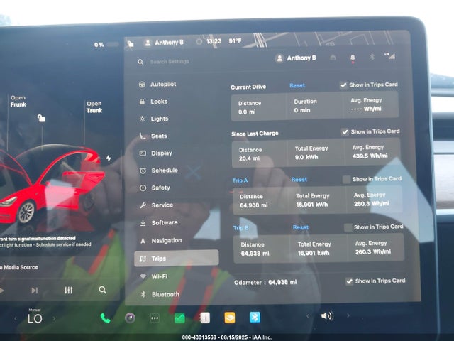 2022 TESLA MODEL 3 5YJ3E1EB4NF174905 Photo 6