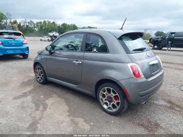 2013 FIAT 500 3C3CFFBR4DT736219 Photo 2
