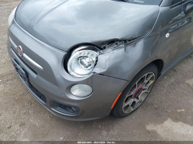 2013 FIAT 500 3C3CFFBR4DT736219 Photo 5