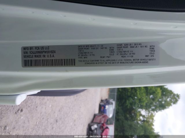 2023 JEEP WRANGLER 4XE 1C4JJXN68PW591824 Photo 8