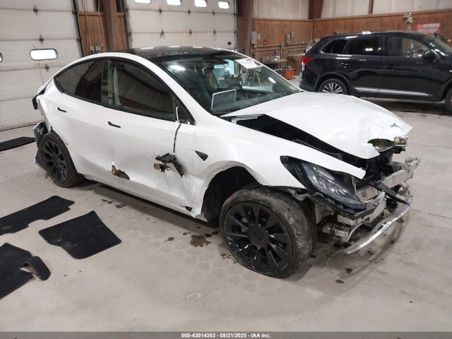 2021 TESLA MODEL Y 5YJYGDEEXMF107980 Photo 0