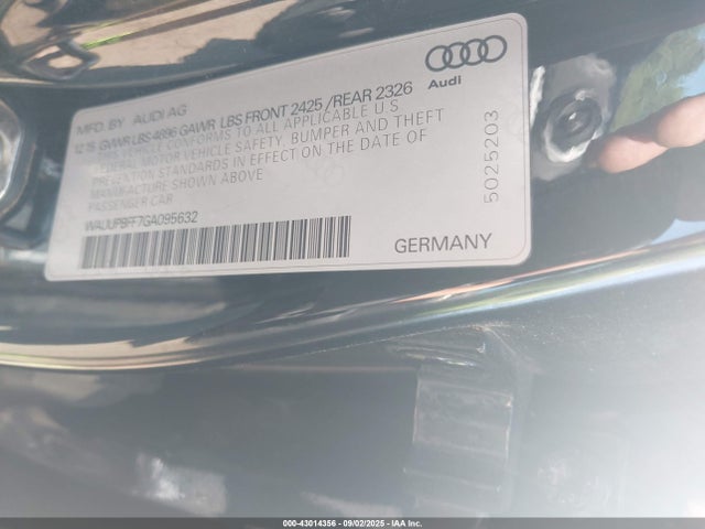 2016 AUDI A3 E-TRON WAUUPBFF7GA095632 Photo 8