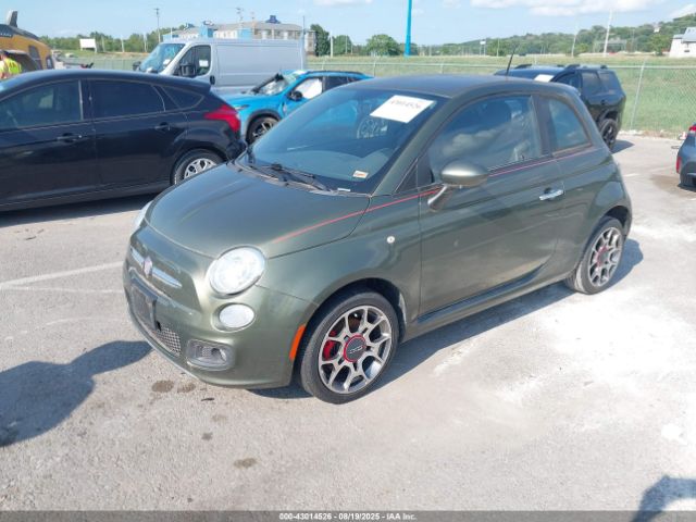 2012 FIAT 500 3C3CFFBR5CT380636 Photo 1