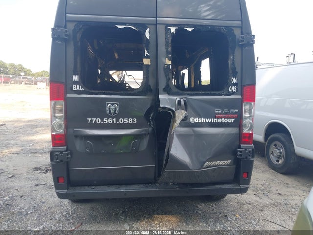 Продажа на аукционе авто 2015 Ram Promaster 2500 Window Van High Roof, vin: 3C6TRVPG4FE508692, номер лота: 43014868