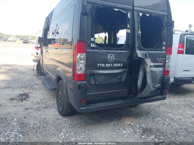 Продажа на аукционе авто 2015 Ram Promaster 2500 Window Van High Roof, vin: 3C6TRVPG4FE508692, номер лота: 43014868