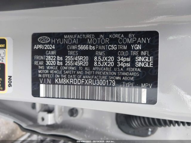 2024 HYUNDAI IONIQ 5 KM8KRDDFXRU300179 Photo 8