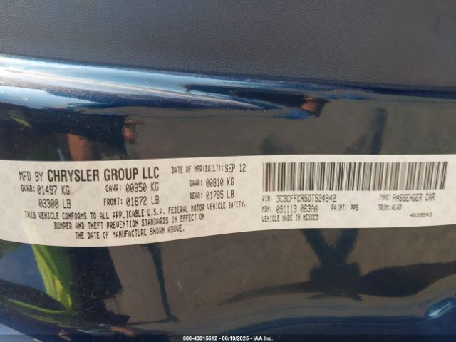 2013 FIAT 500 3C3CFFCR5DT534942 Photo 8