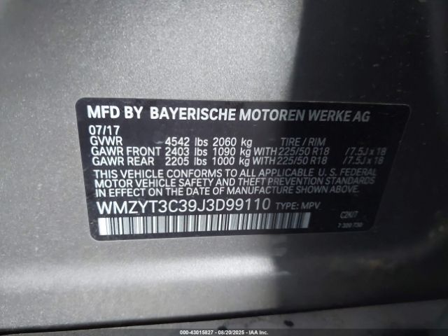 2018 MINI COUNTRYMAN WMZYT3C39J3D99110 Photo 8