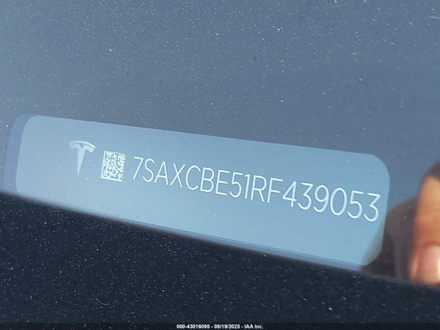 2024 TESLA MODEL X 7SAXCBE51RF439053 Photo 8