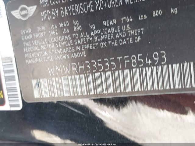 2005 MINI COOPER S WMWRH33535TF85493 Photo 8