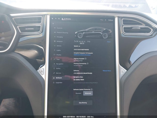 Tesla MODEL S 2014 5YJSA1H10EFP60558 Image 17
