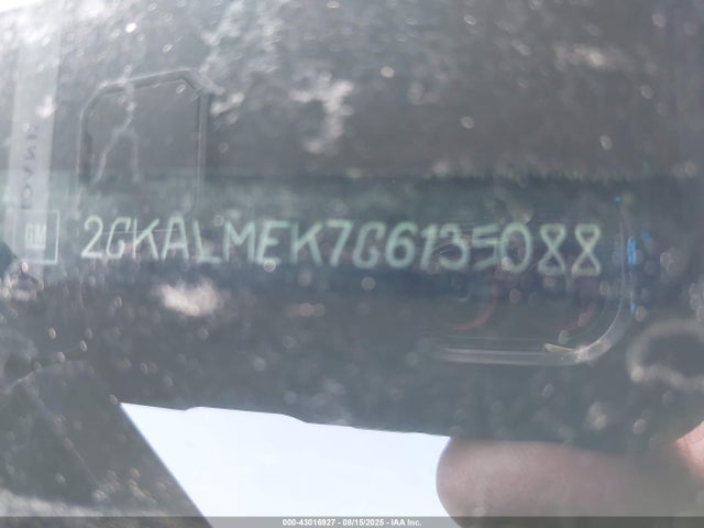 2GKALMEK7G6135088 GMC lea - e85 max, aluminum