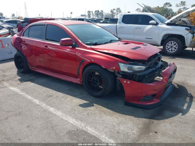 2008 MITSUBISHI LANCER EVOLUTION JA3AW86V08U046029