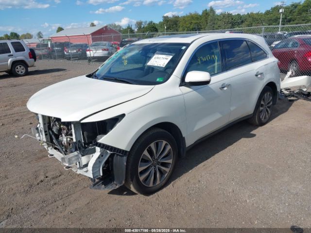 2015 ACURA MDX 5FRYD4H47FB017750 Photo 1