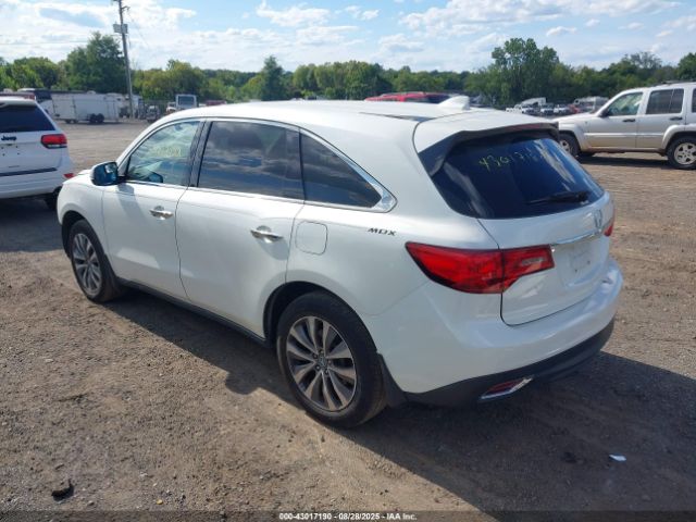 2015 ACURA MDX 5FRYD4H47FB017750 Photo 2