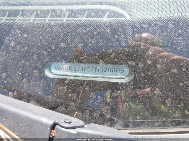 2006 AUDI A6 WAUKG74F66N028809 Photo 8