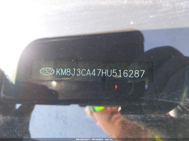 KM8J3CA47HU516287 Hyundai gdi nu