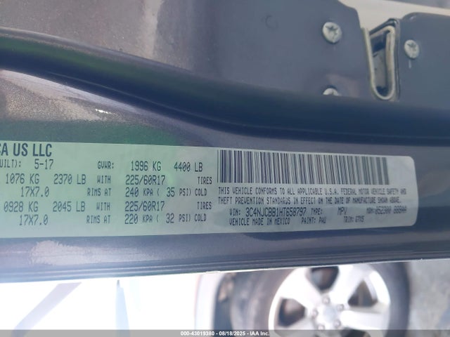 3C4NJCBB1HT658797 Jeep Compass