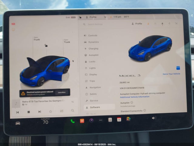 2022 TESLA MODEL 3 5YJ3E1EA8NF374418 Photo 6