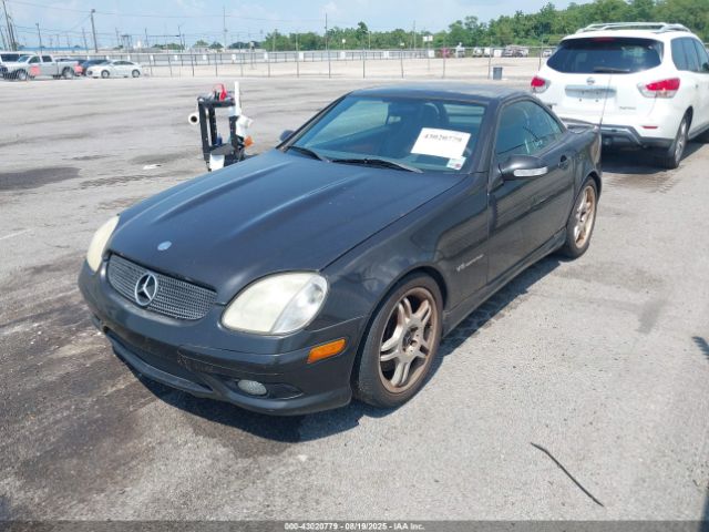 2002 MERCEDES-BENZ SLK 32 AMG WDBKK66F82F263661 Photo 1