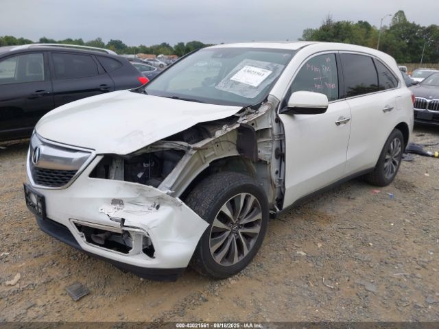 2016 ACURA MDX 5FRYD4H40GB054348 Photo 1